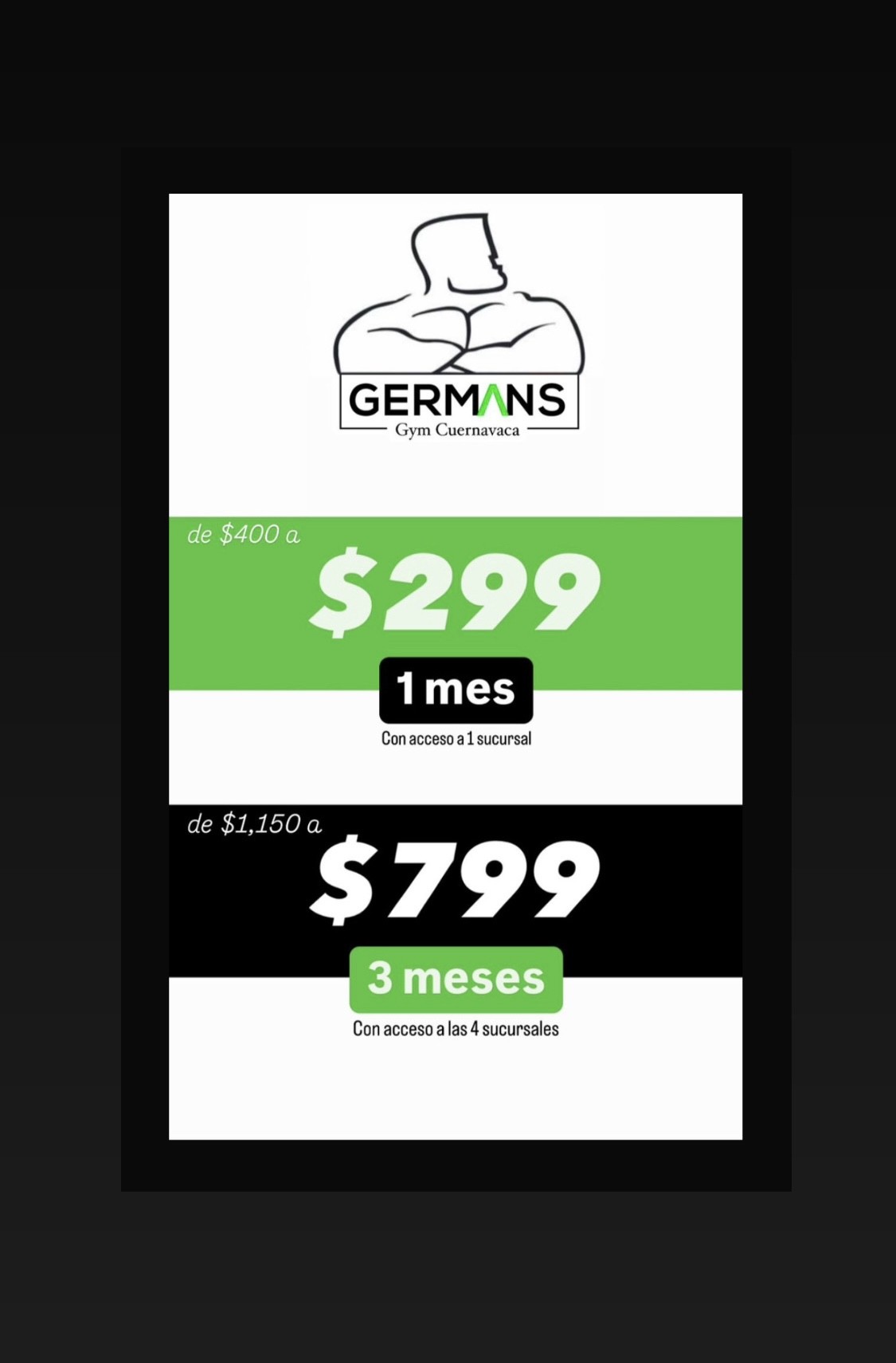 Planes $299 y $799