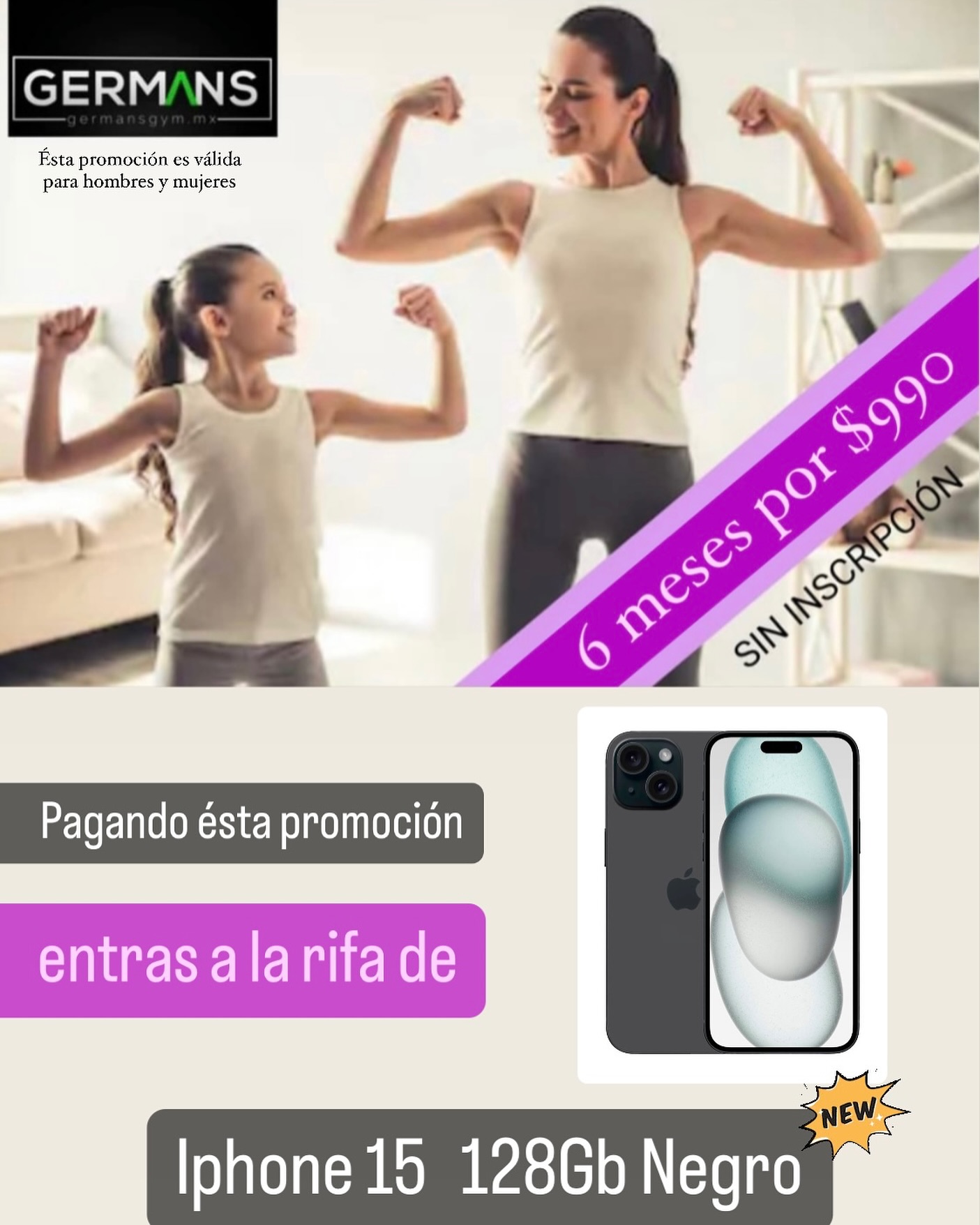 Coach y área de entrenamiento Germans Gym